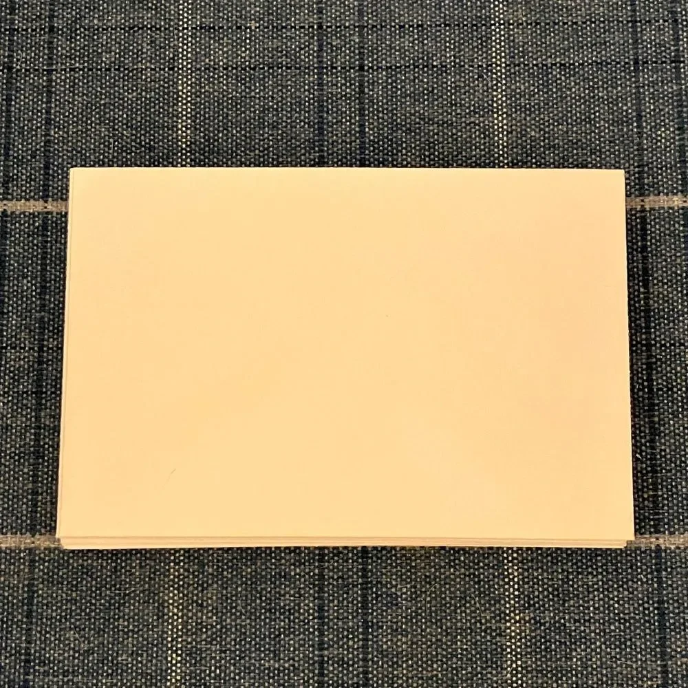 10 White and Blue Envelopes